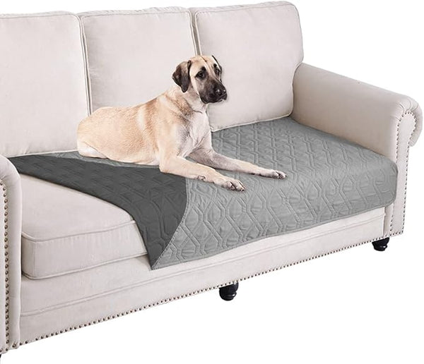 Ameritex Waterproof Dog Bed Cover for Sofa & Furniture (Reversible)